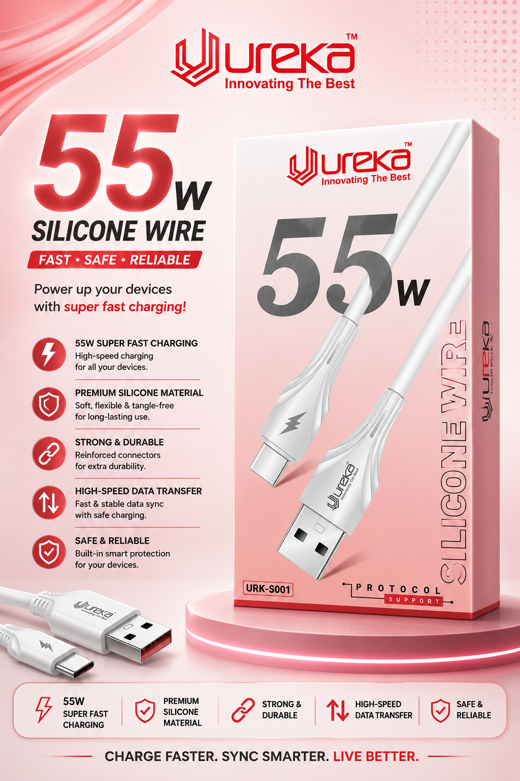 55W SILICON CABLE